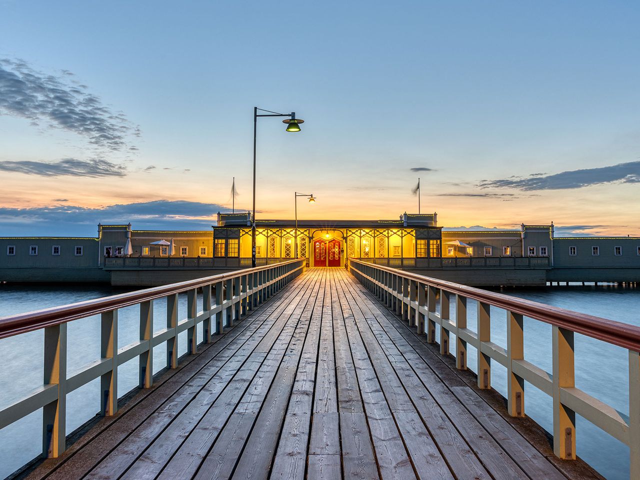 Kallbadhus in Malmö, am Ribersborgsstranden