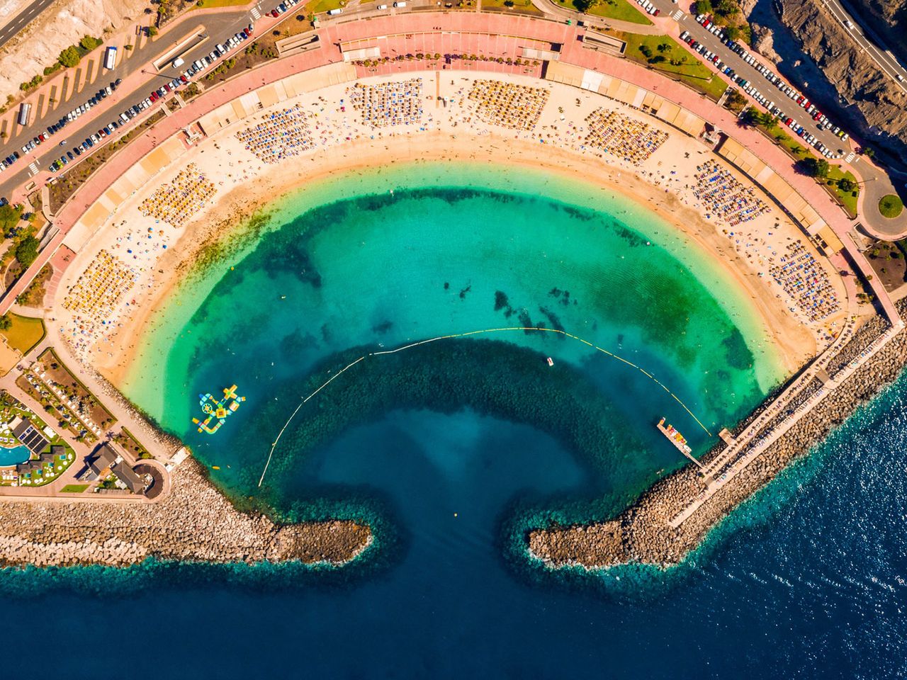 Bucht der Playa de Amadores