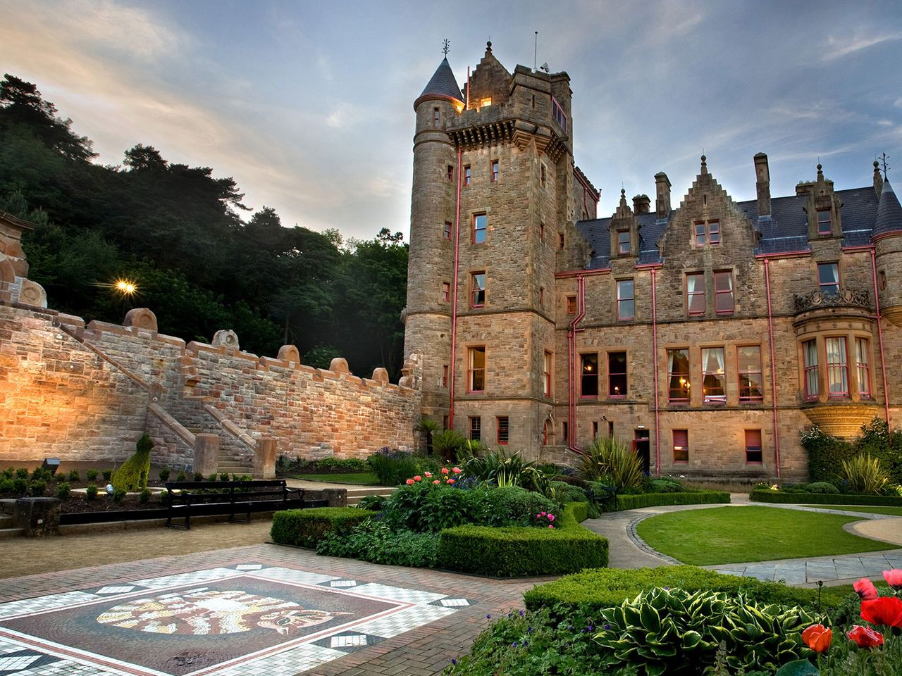 Belfast Castle am Cave Hill
