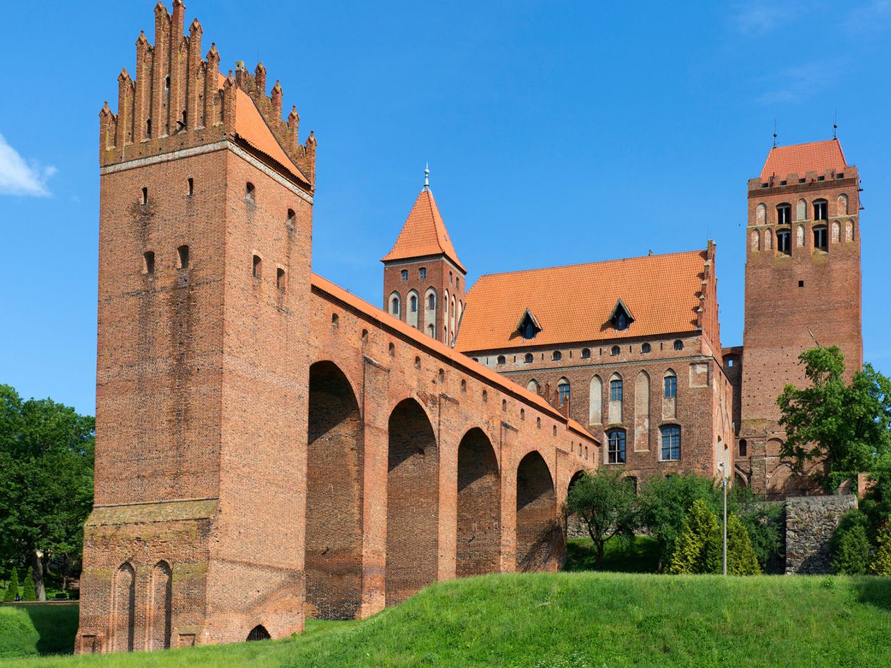 Burg Kwidzyn in Polen