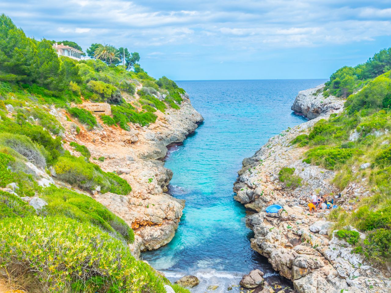 Cala Murta, Badebucht auf Formentor, Mallorca