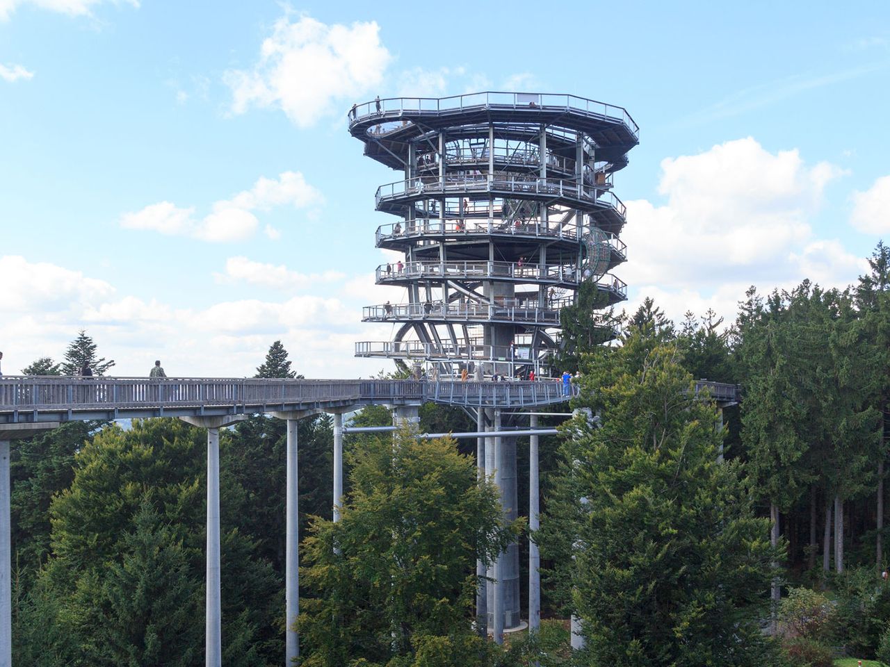 Waldturm, Waldwipfelweg Sankt Englmar, Bayerischer Wald