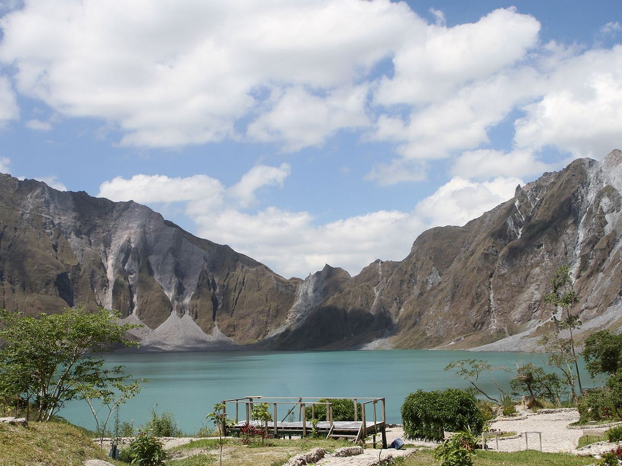 Kratersee des Vulkans Pinatubo
