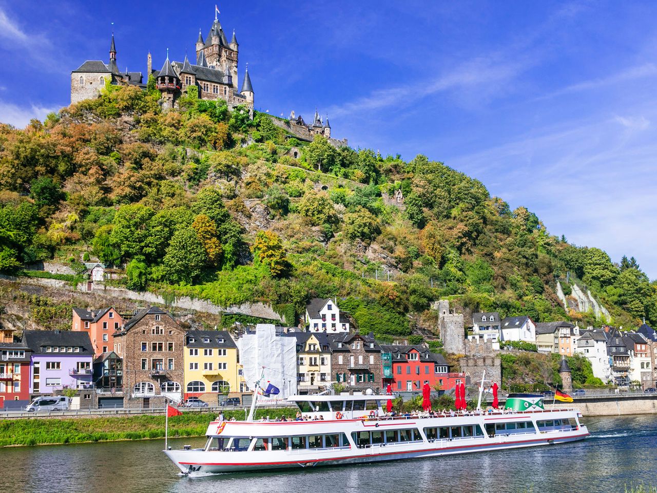 Flusskreuzfahrt auf dem Rhein, Cochem
