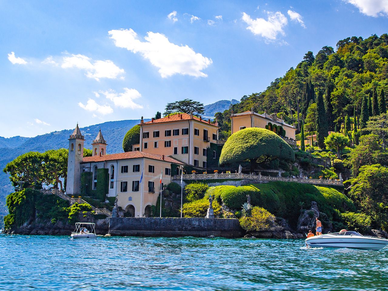 Villa Balbianello am Comer See