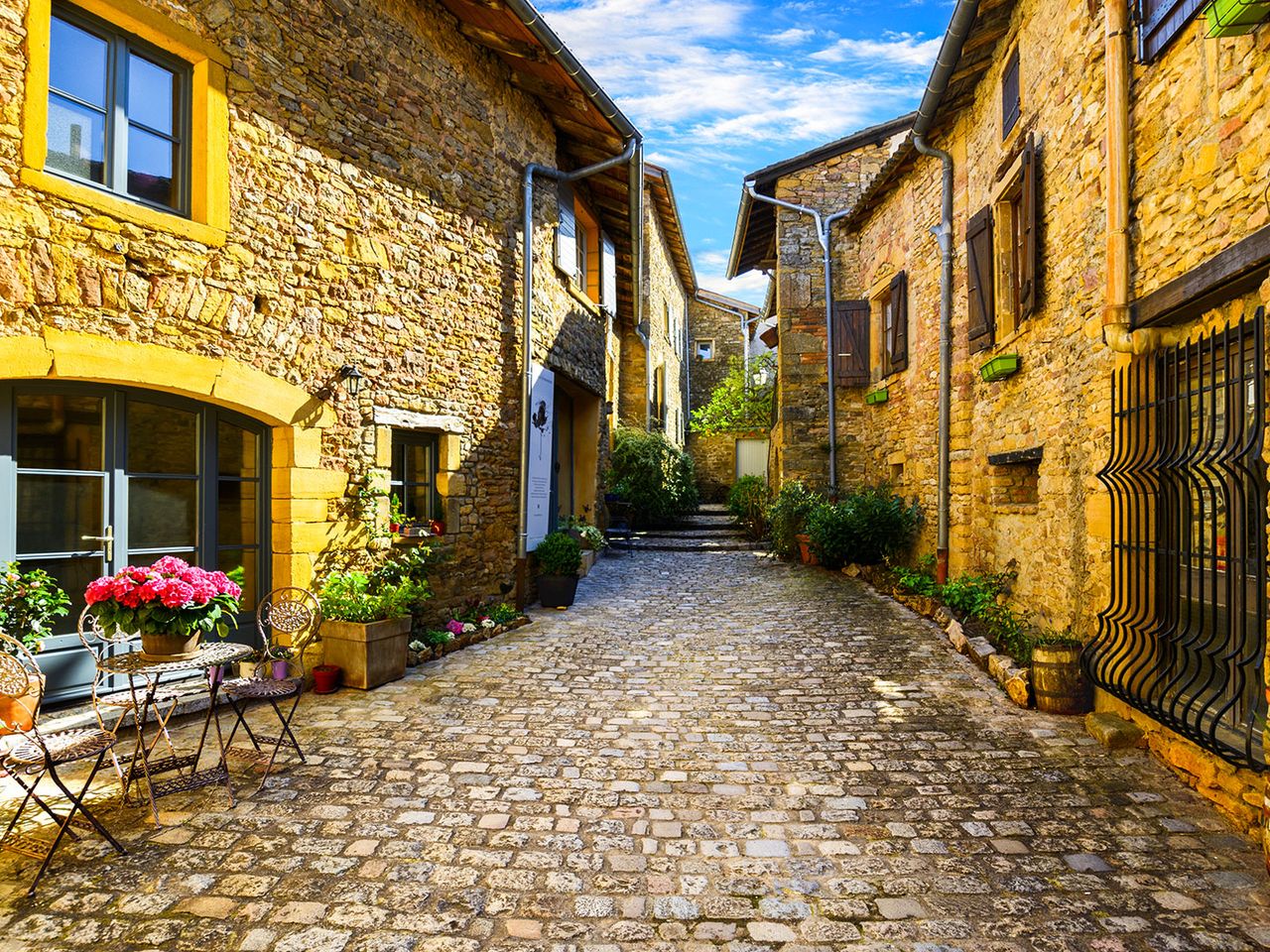 Gasse in Oingt