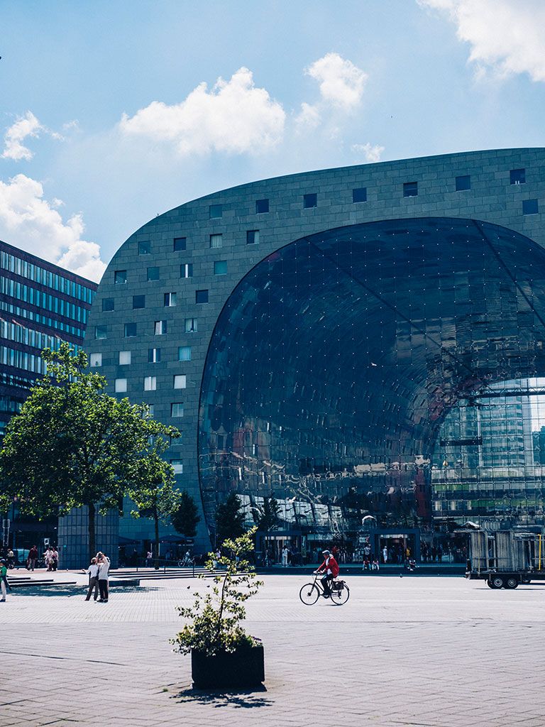 Markthal Rotterdam von au&szlig;en
