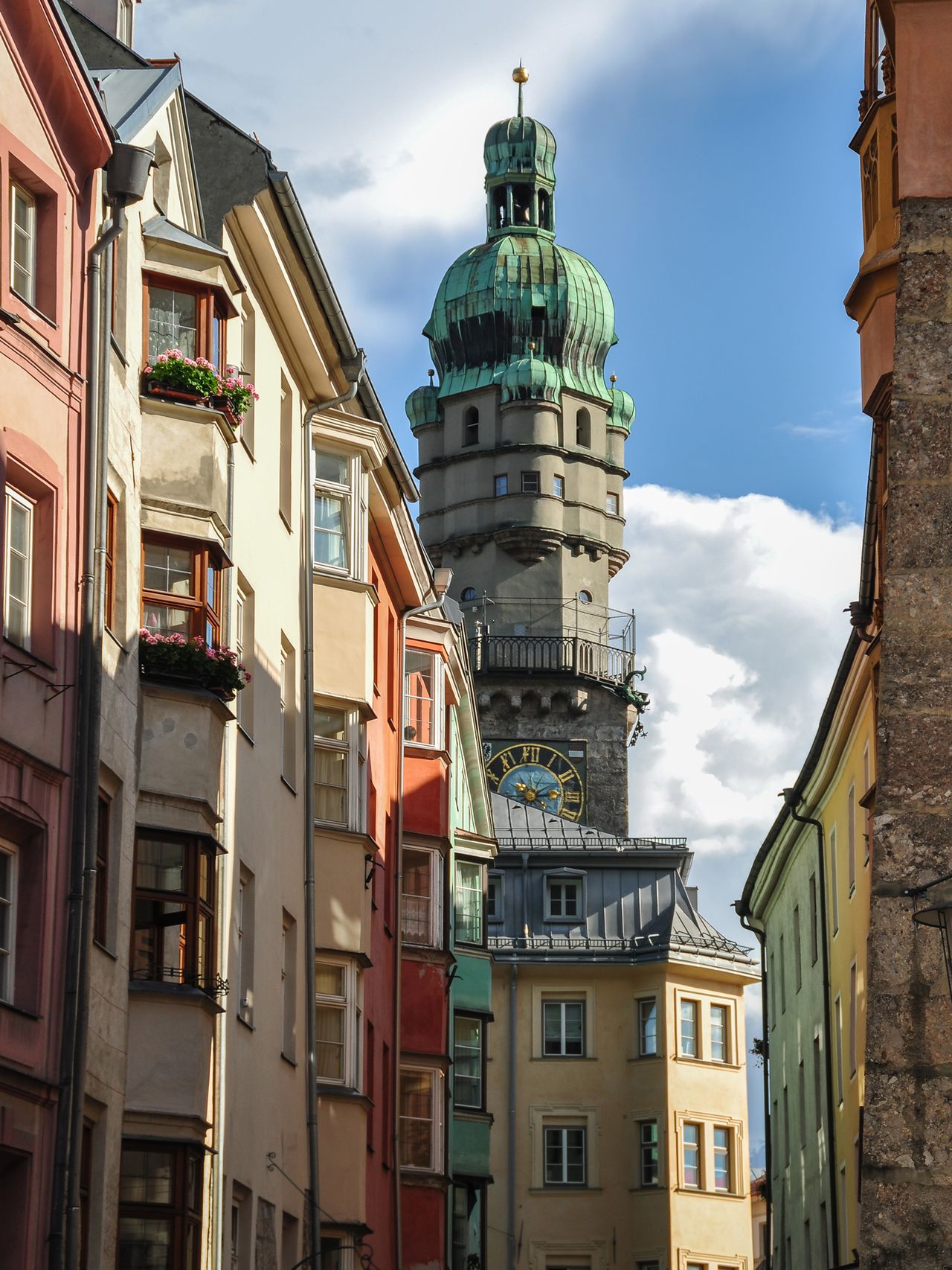 Stadtturm von Innsbruck, &Ouml;sterreich 