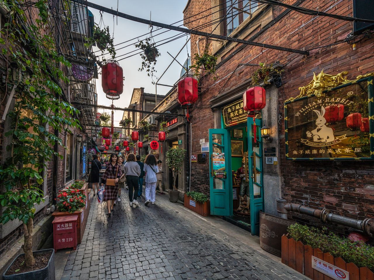 Straßen der französischen Konzession, Shanghai
