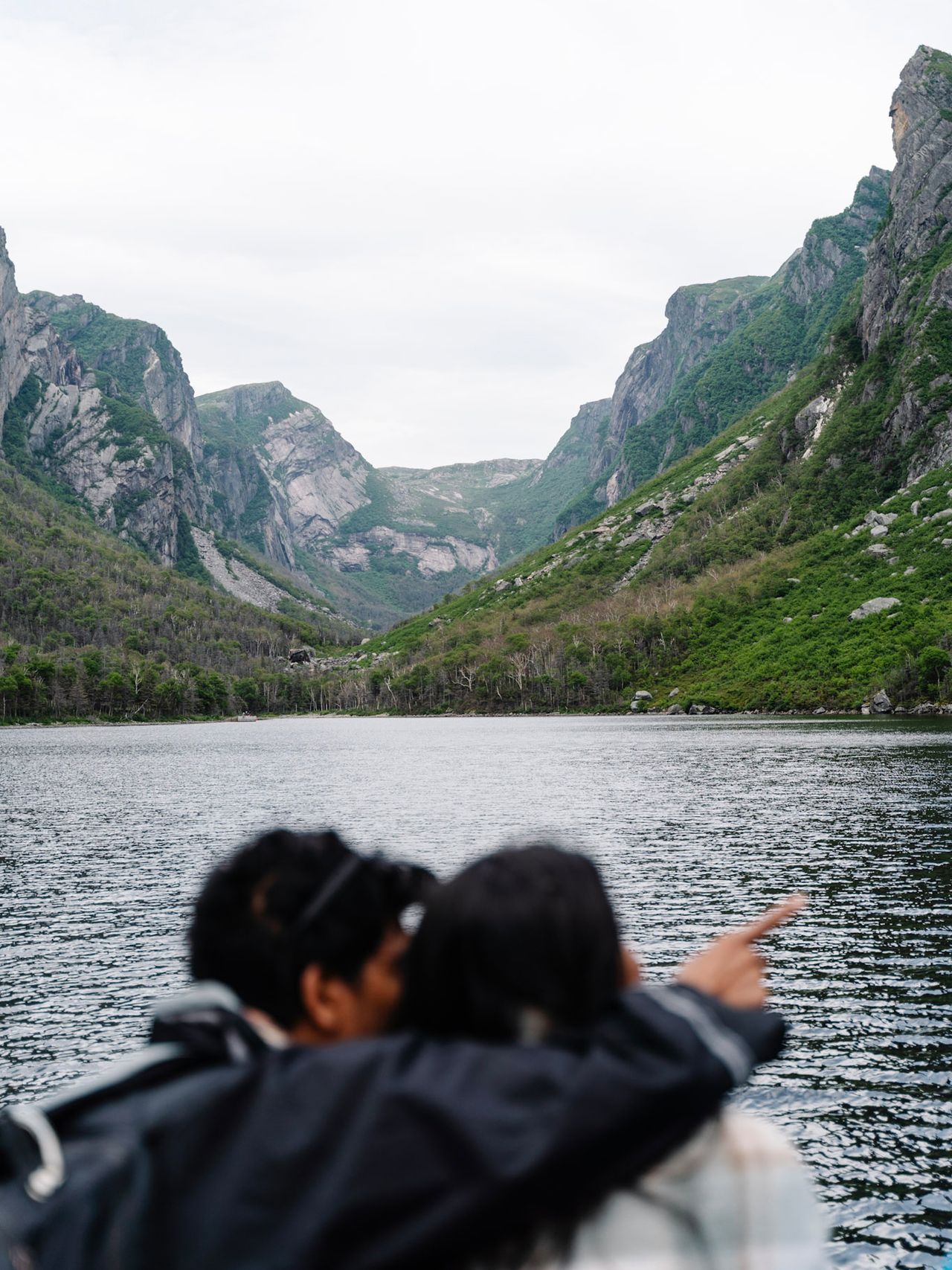 Western Brook Pond Fjord in Neufundland, Kanada