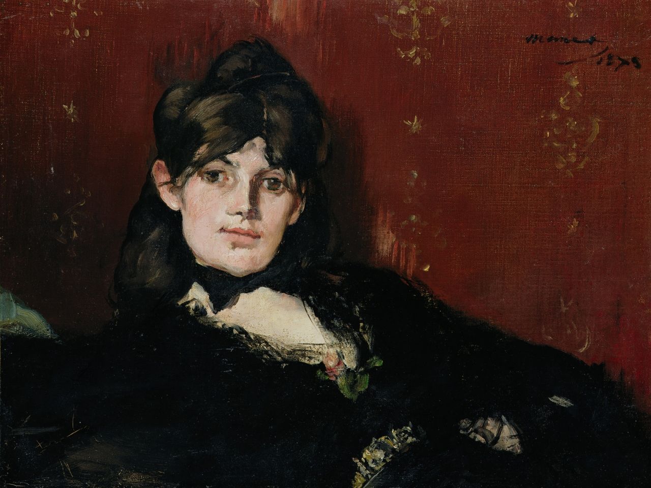 Manet_Berthe Morisot liegend çBridgeman Images