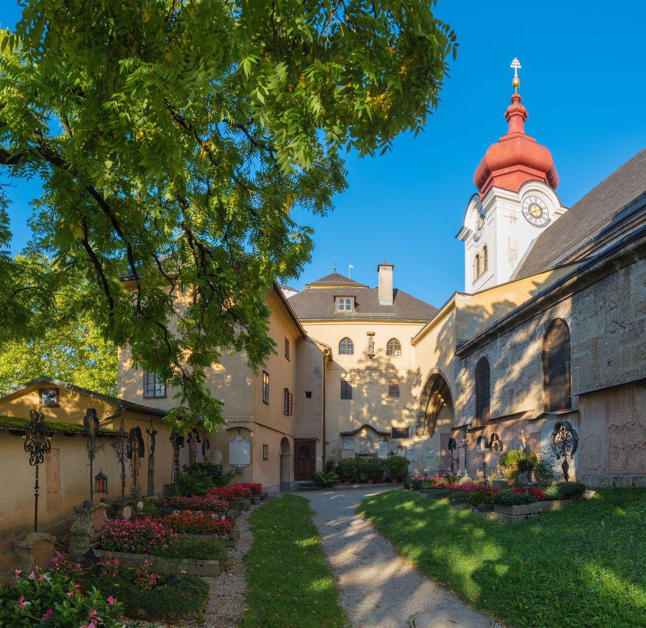 Stift Nonnberg in Salzburg, Innenhof
