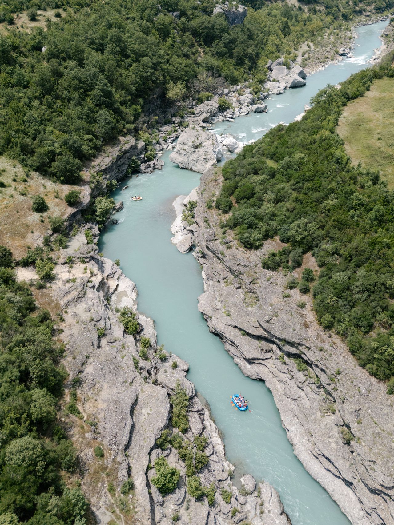 Vjosa in Albanien
