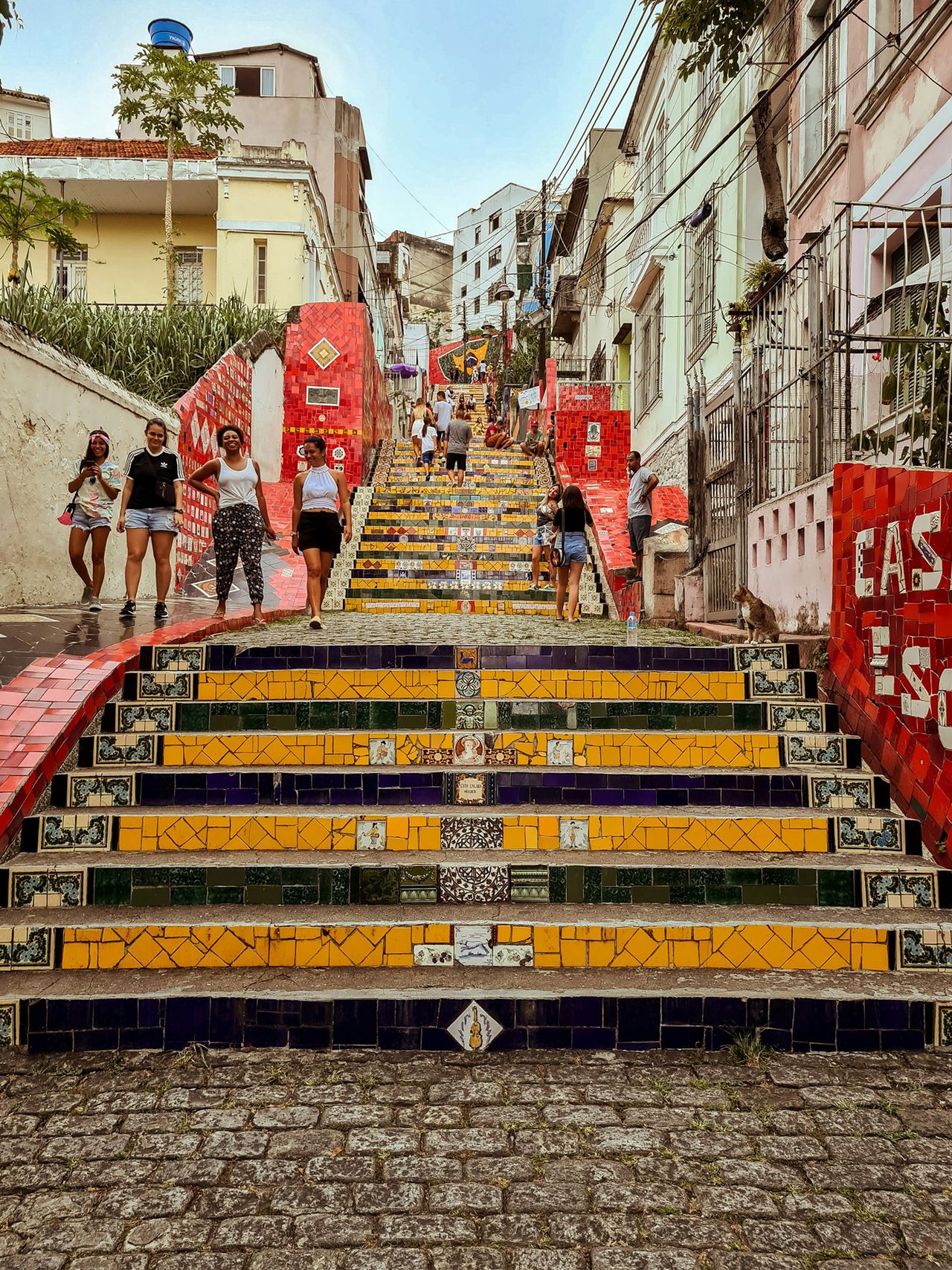 Escadaria Selarón, Santa Teresa in Rio de Janeiro