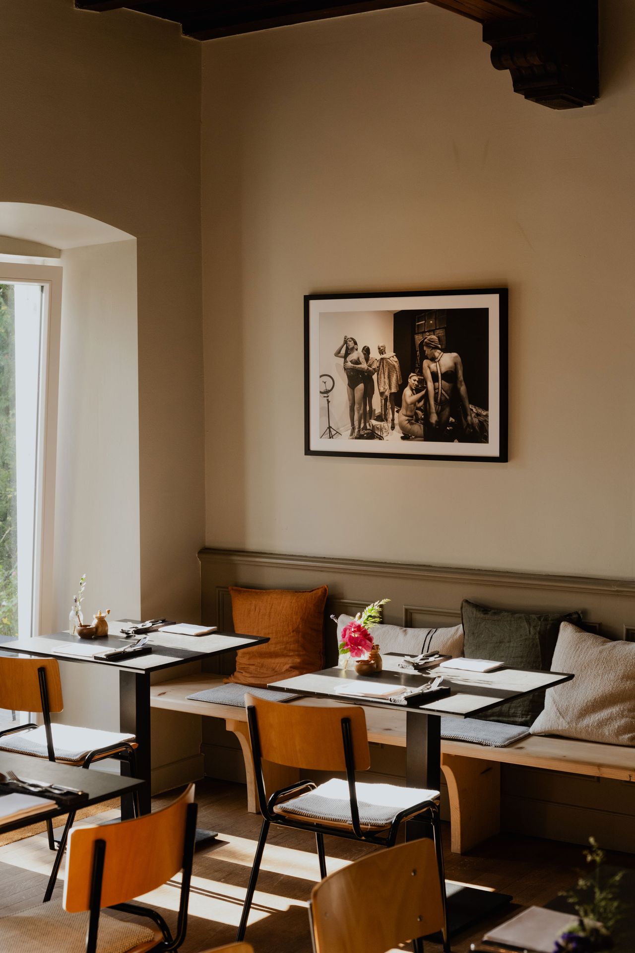 Innenaufnahme des Blyb. Hotels am Tegernsee, Restaurant