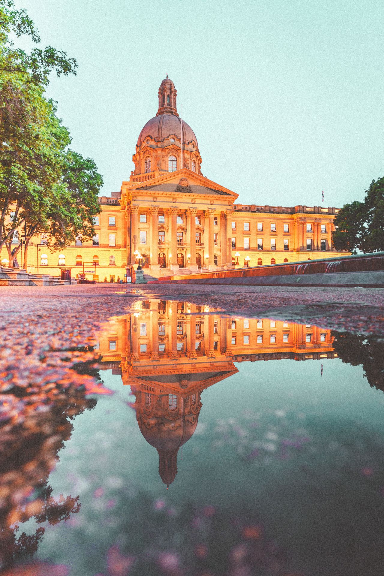 Alberta Legislature Building in Edmonton