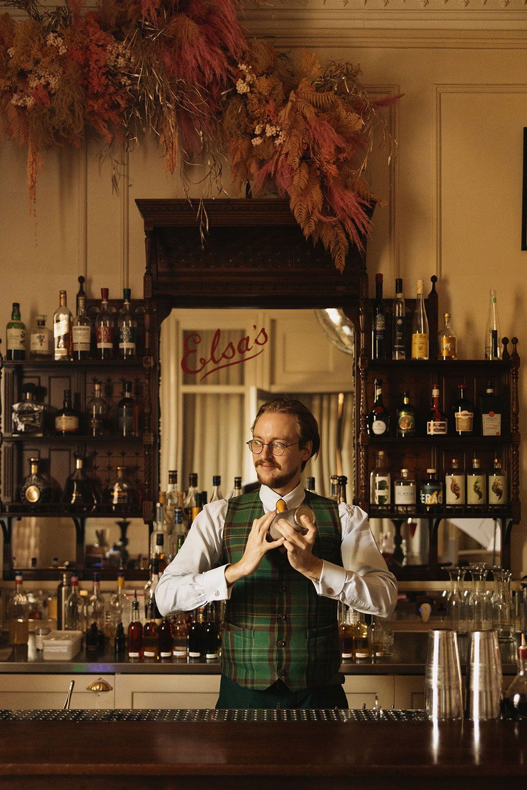 Barkeeper in Elsa's Bar, The Fife Arms