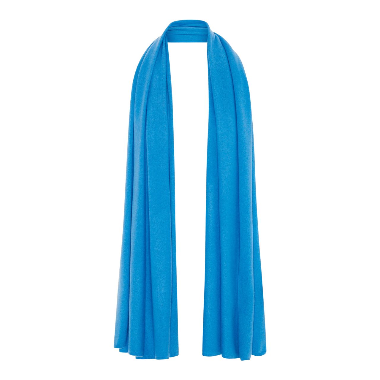 blauer Schal von Story Cashmere