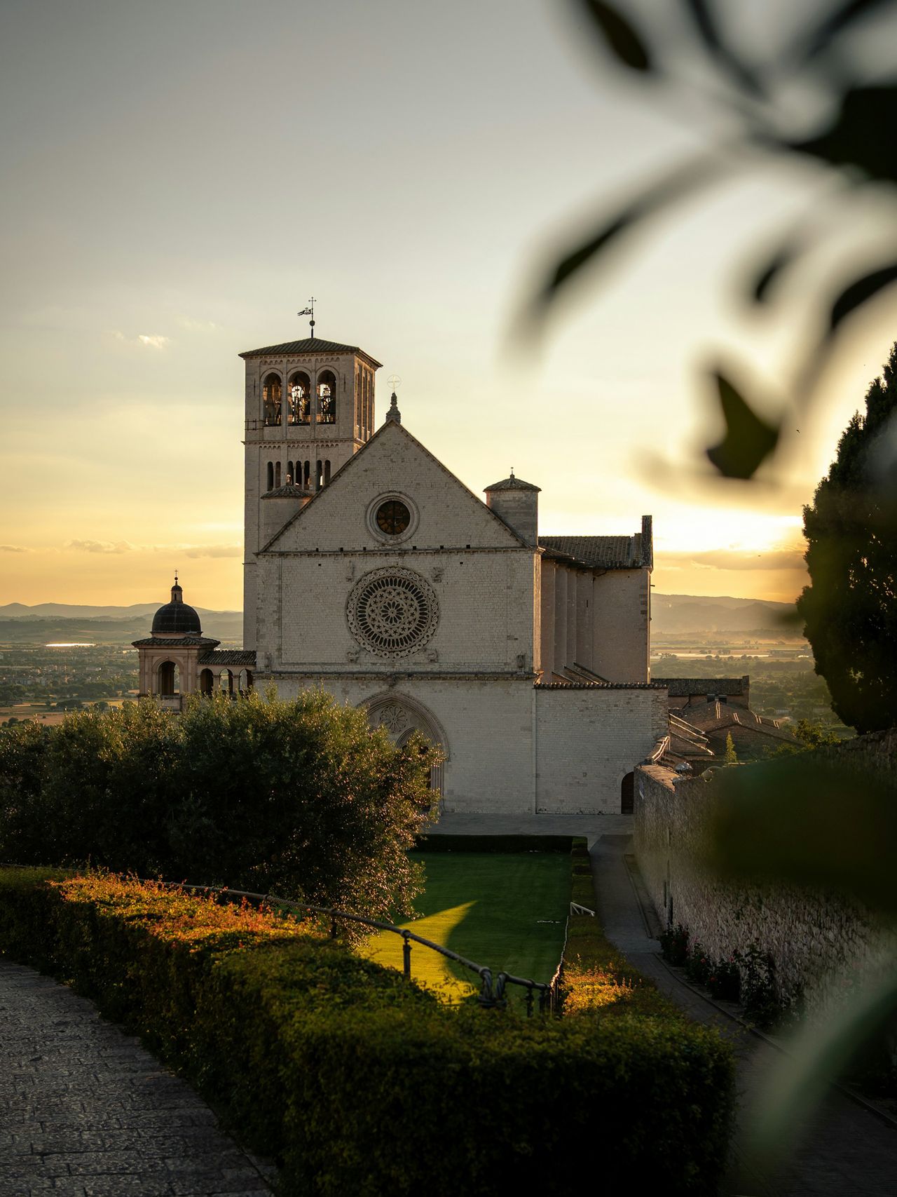 Basilika San Francesco von Assisi, Umbrien in Italien