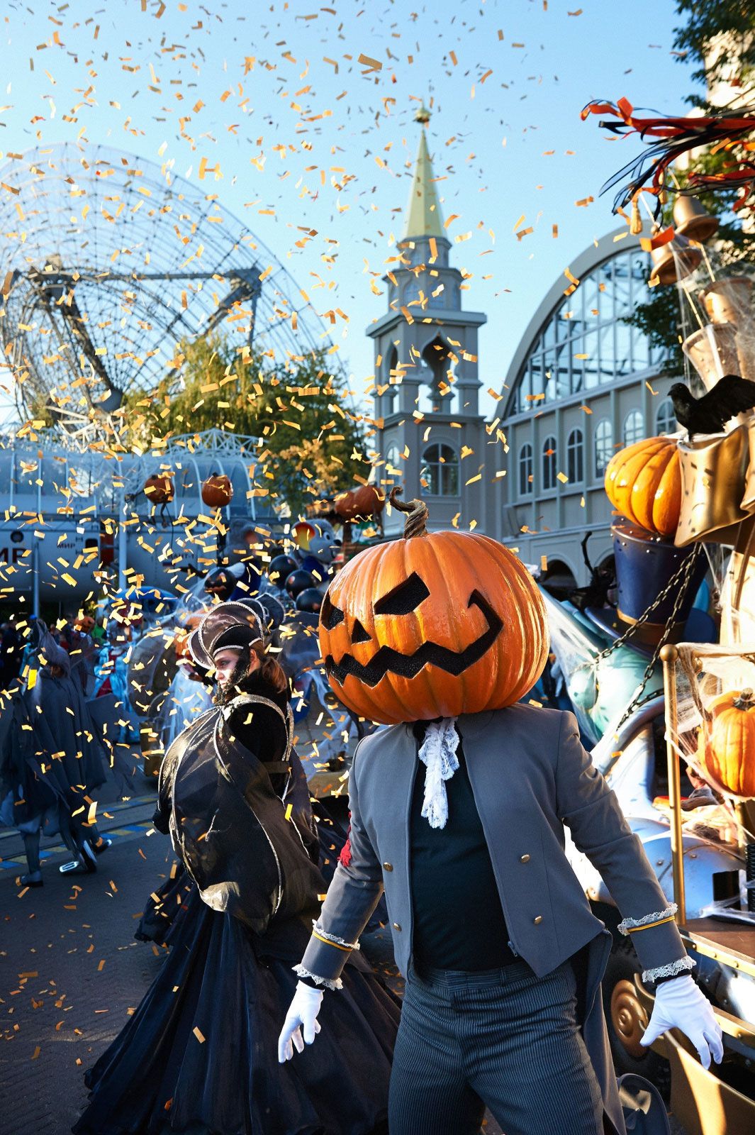Halloween-Parade im Europa-Park Rust
