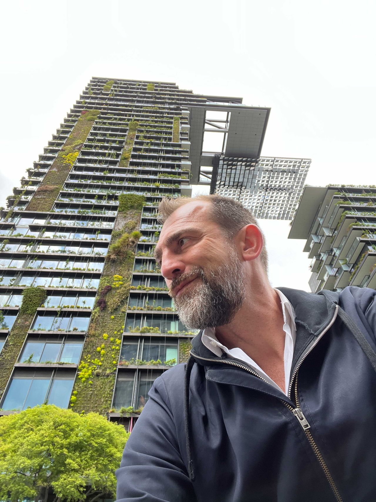 Selfie von Michael Dietz, Central Park Mall