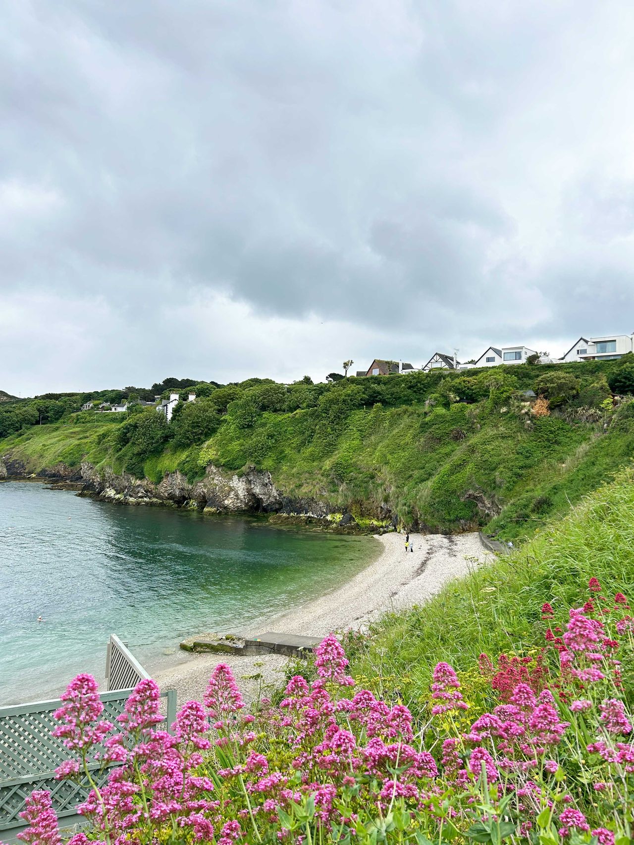 Blick aufs Meer vom Howth Cliff Walk aus