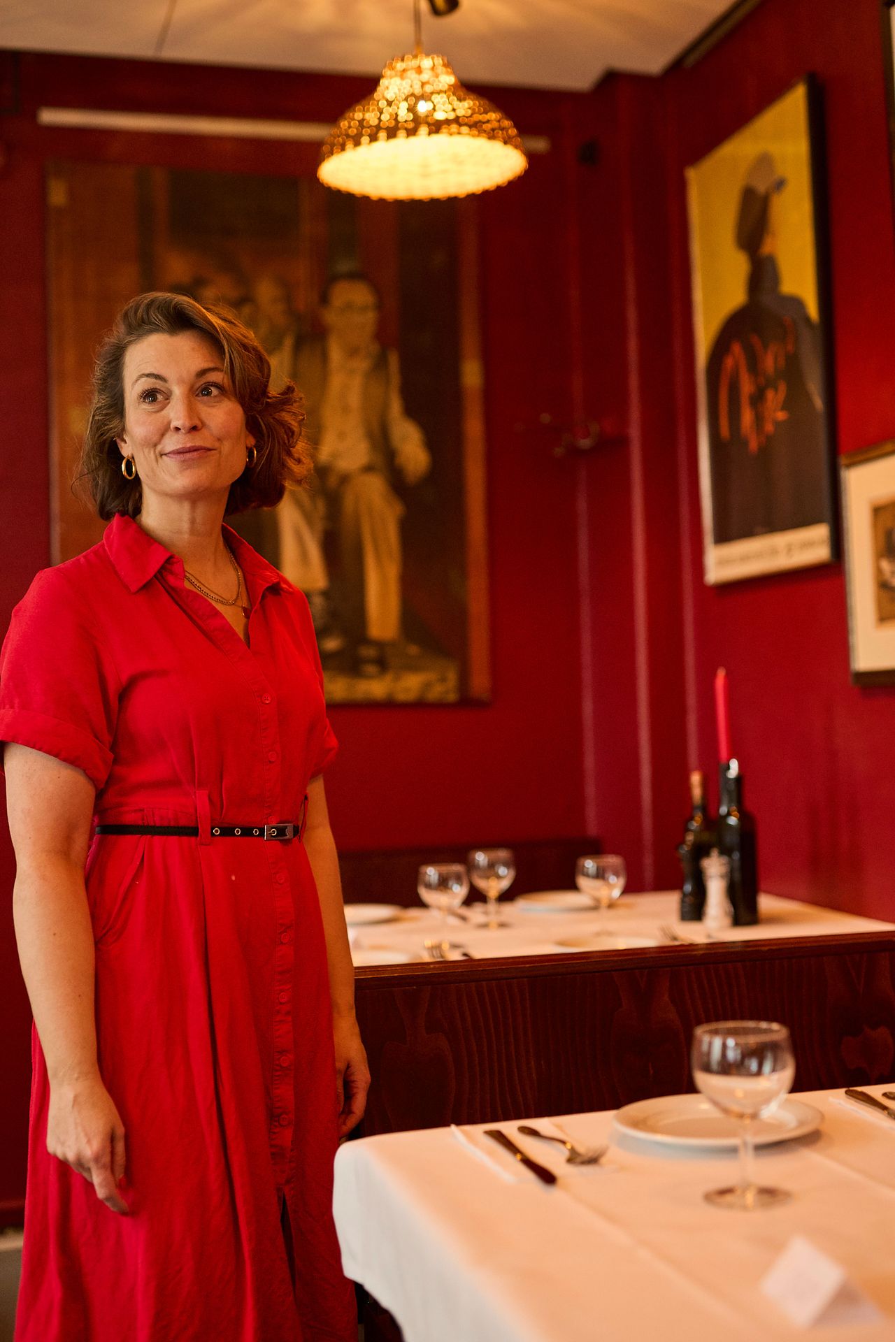 Franca Cuneo in ihrem Restaurant
