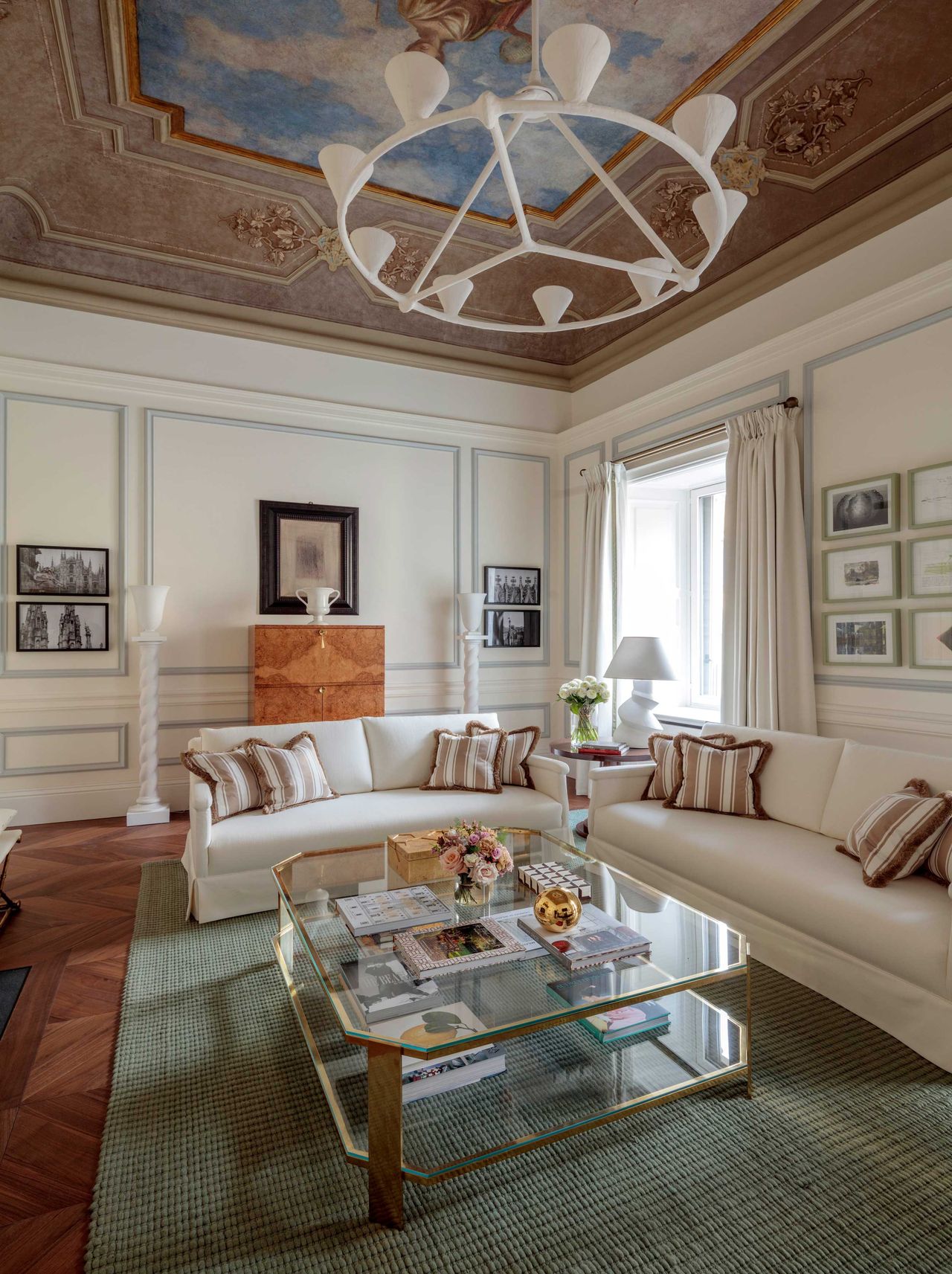 Schlafzimmer im Rocco Forte House, Mailand