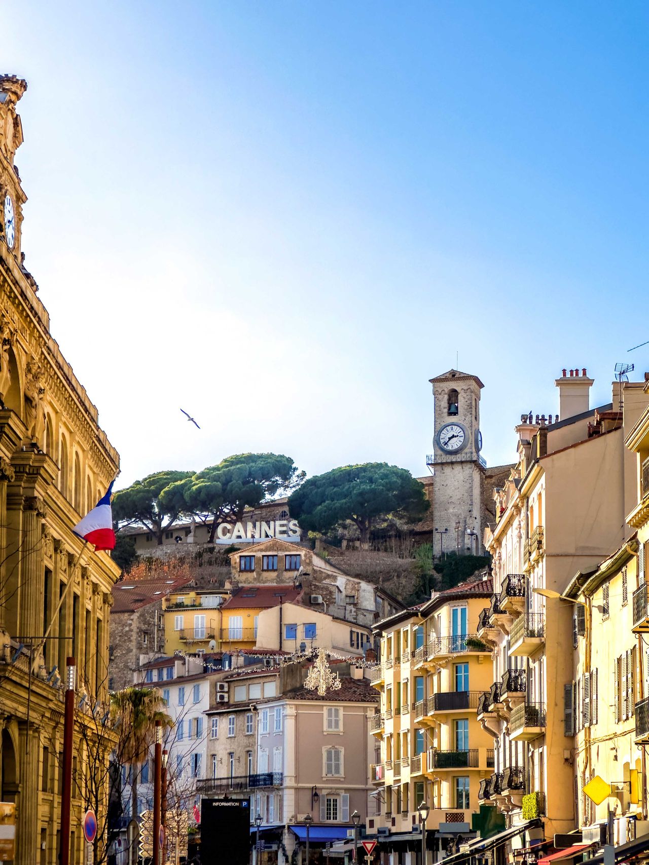 historisches Viertel in Cannes