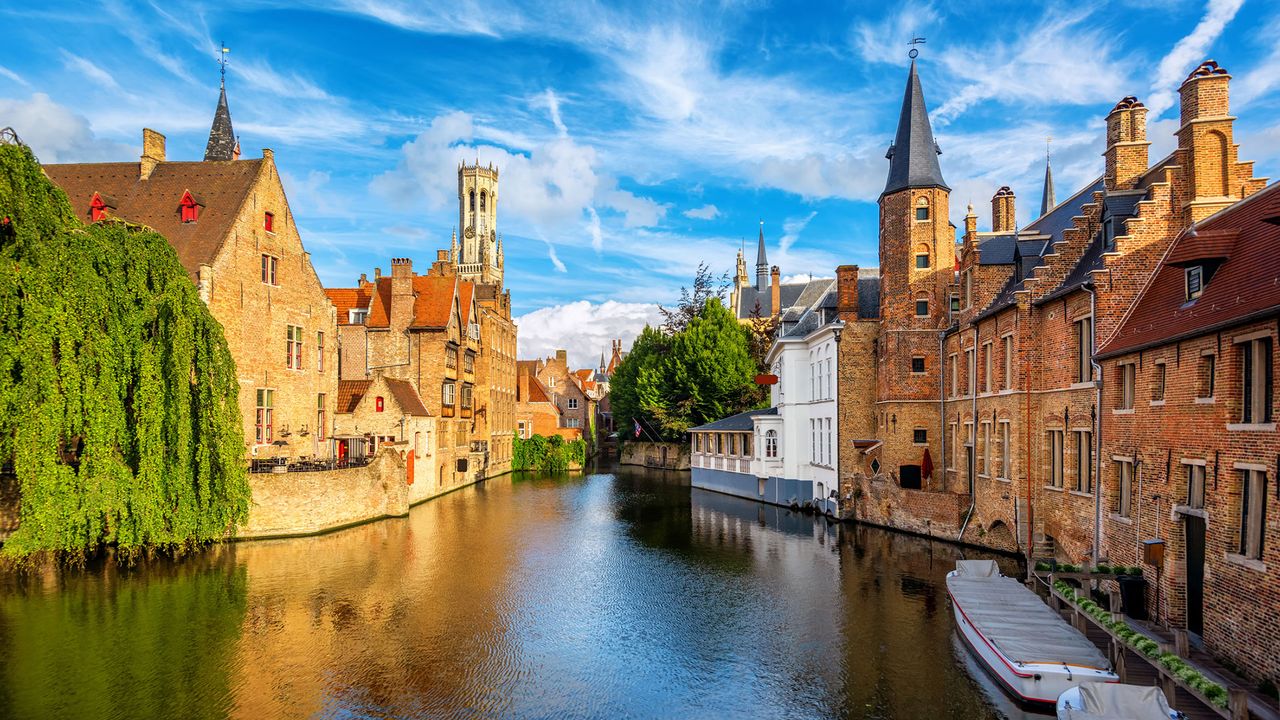 Blick auf die Altstadt von Brügge