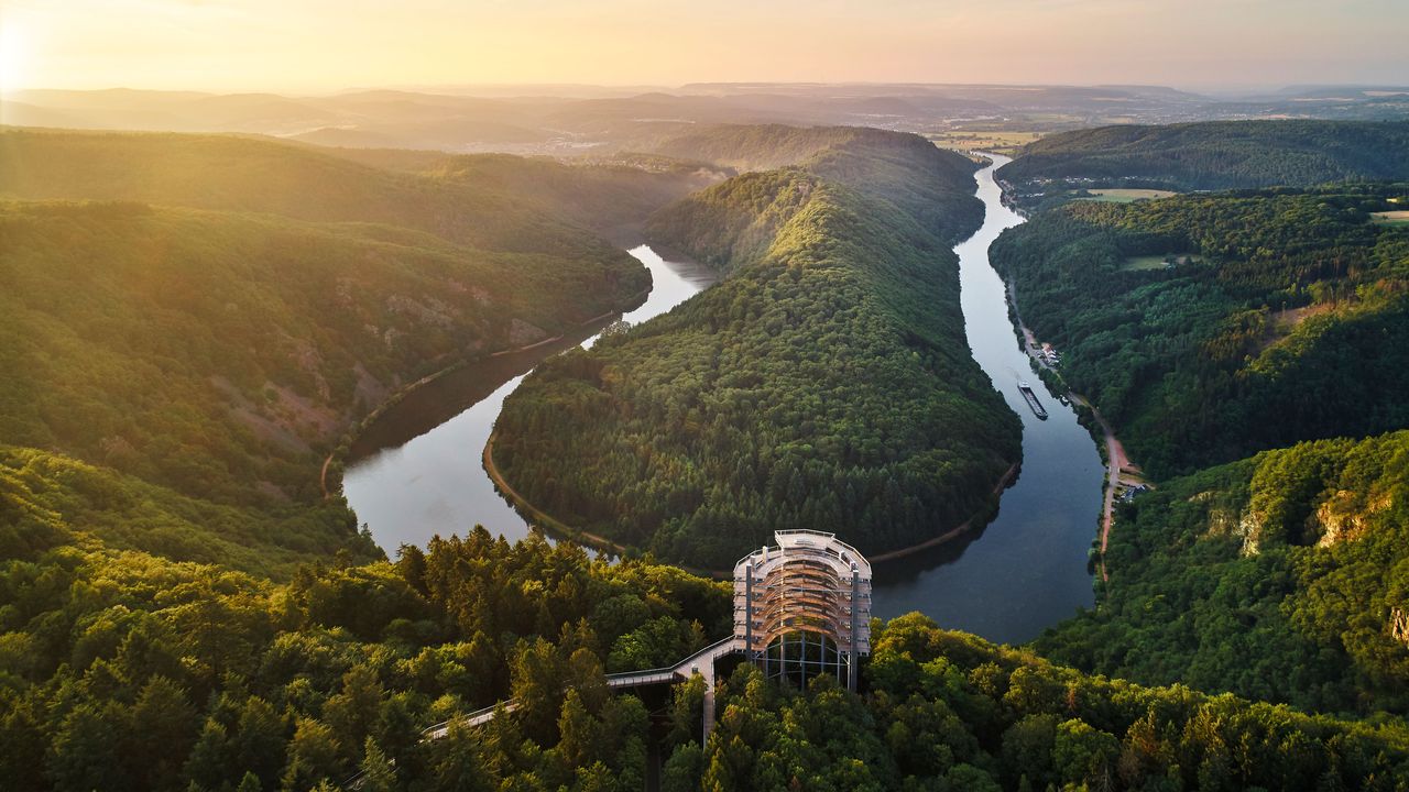 Baumwipfelpfad über der Saarschleife, Mettlach