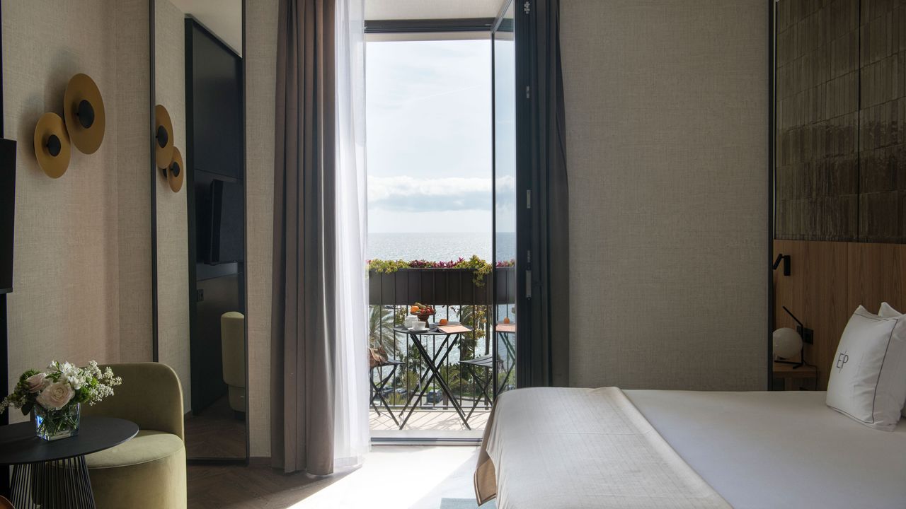 Suite mit Meerblick im Europa Palace Sanremo