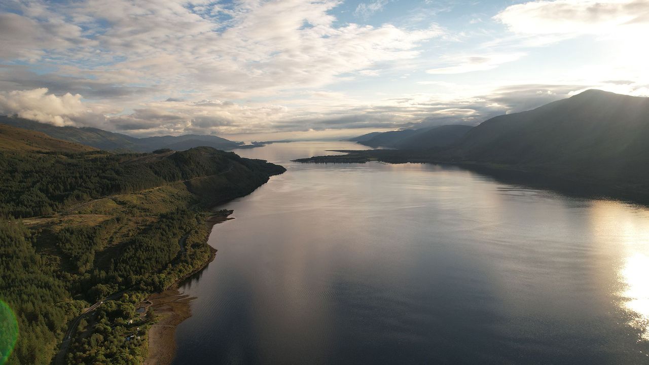 Loch Ness in Schottland