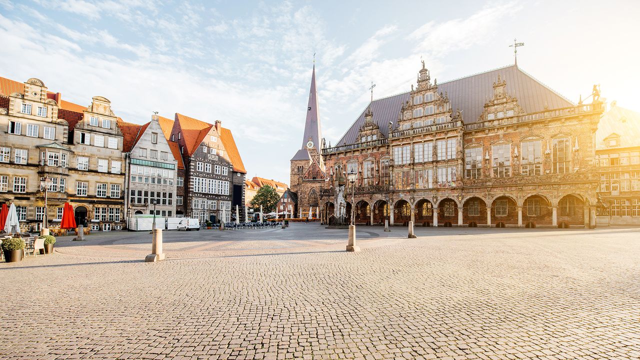 Rathausplatz in Bremen