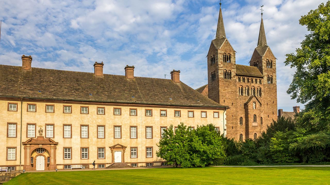 Kloster Corvey in Höxter von außen