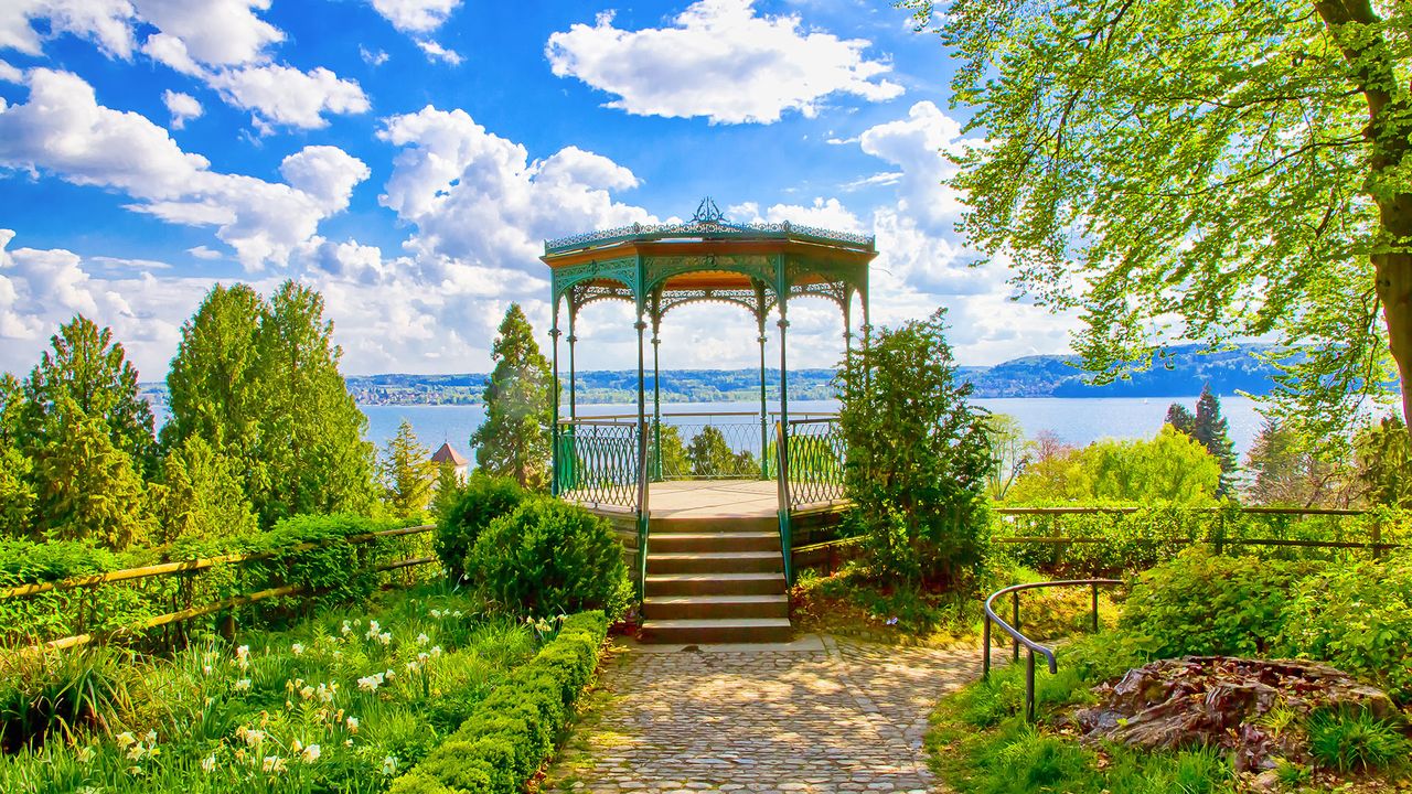 Garten am Bodensee, Pavillon