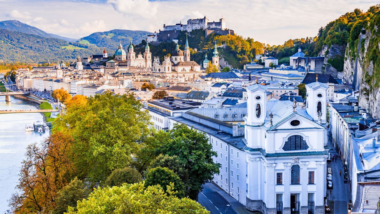 Salzburg, Aussicht auf Hohensalzburg