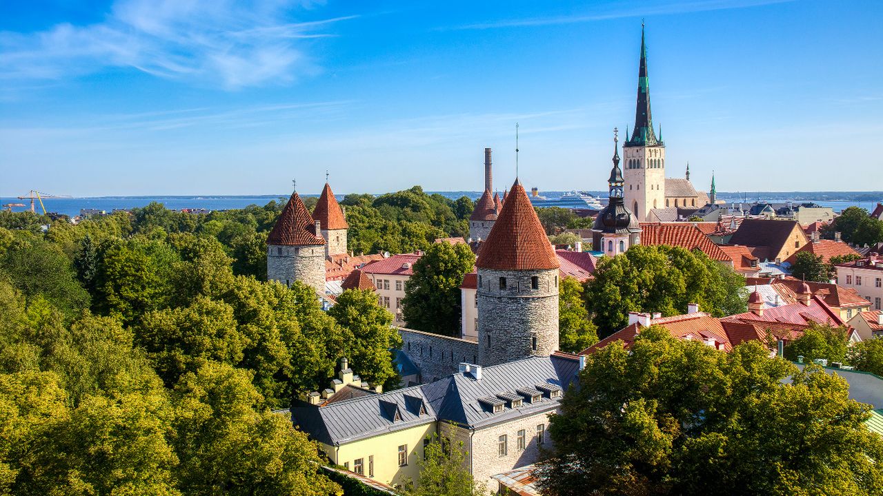 Tallinn Stadtpanorama, Estland