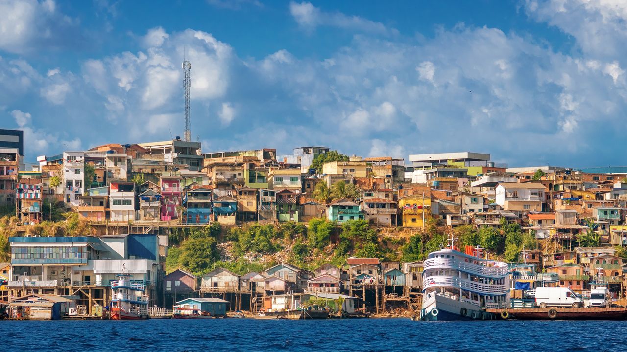Stadtansicht Manaus am Amazonas, Brasilien