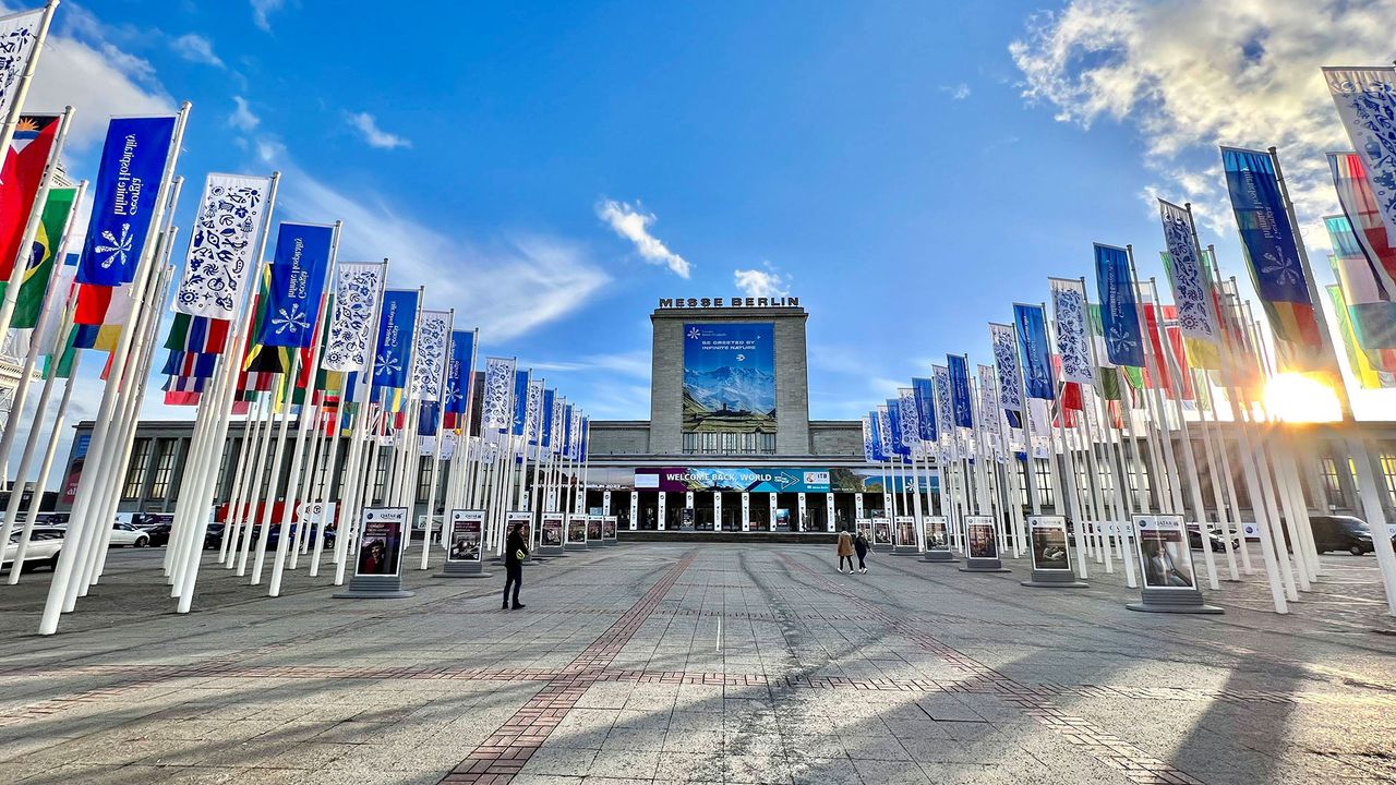 ITB Berlin auf dem Messegelände