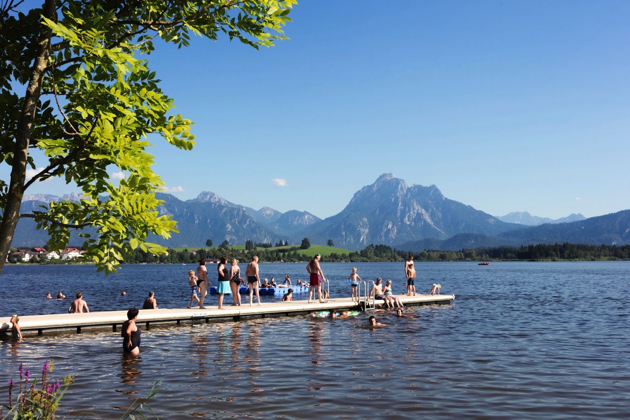 Badesee im Allgäu