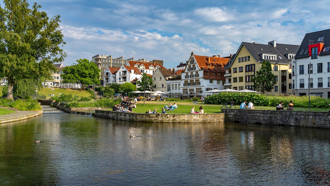 Paderquellen im Stadtpark Paderborn