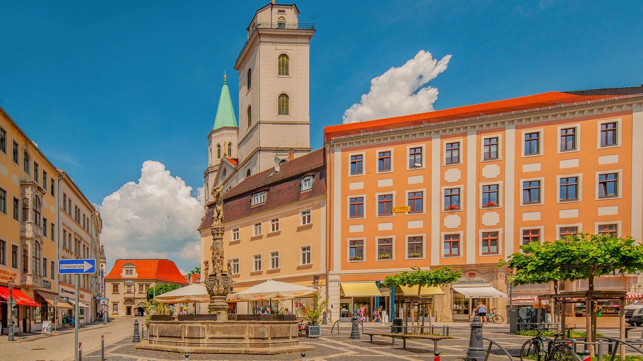 Zittau Stadtansicht