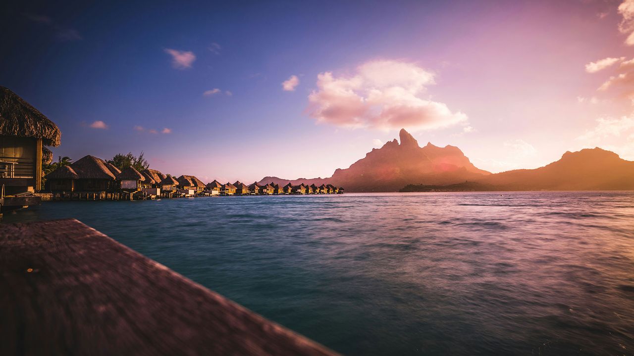 Bora Bora auf Französisch-Polynesien