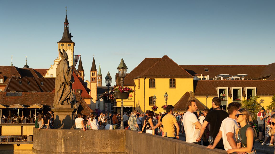 Mainbrücke in Würzburg