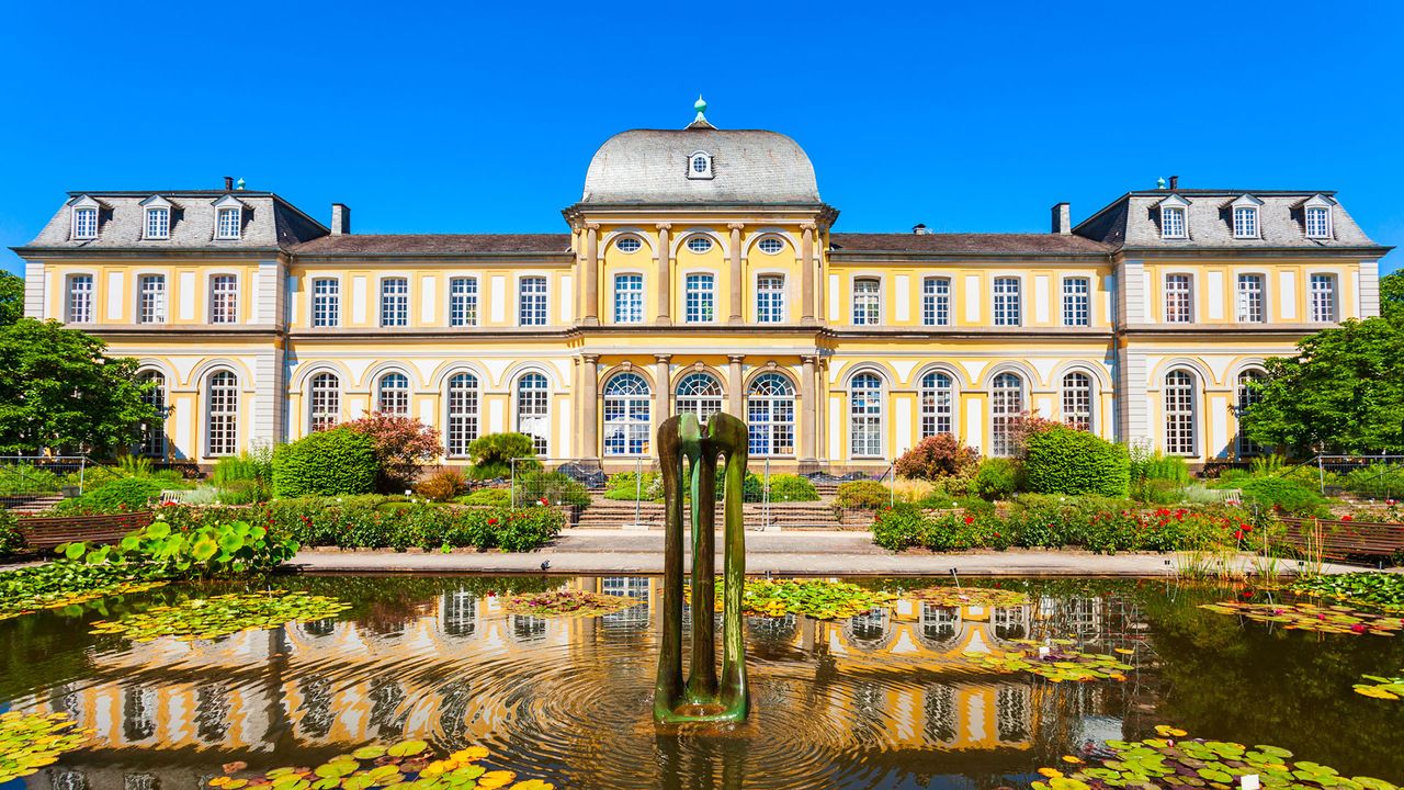 Blick aufs Poppelsdorfer Schloss in Bonn
