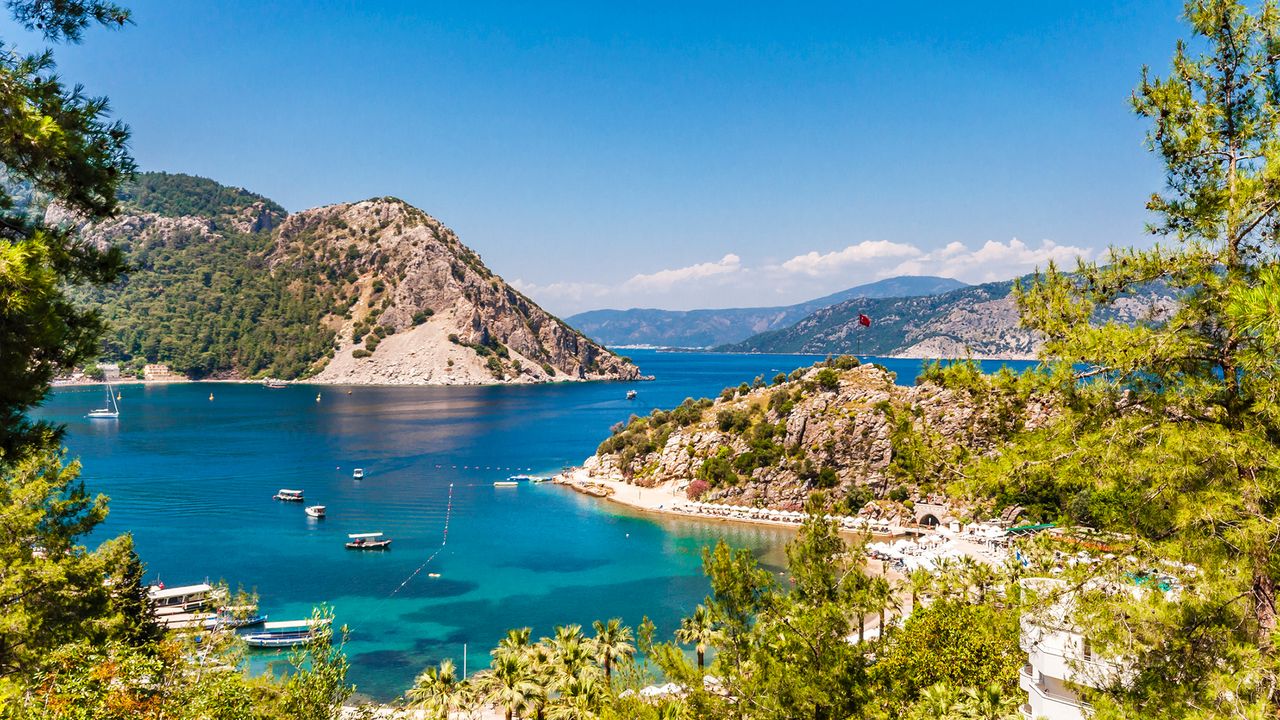Turunc Bay bei Marmaris in der Türkei