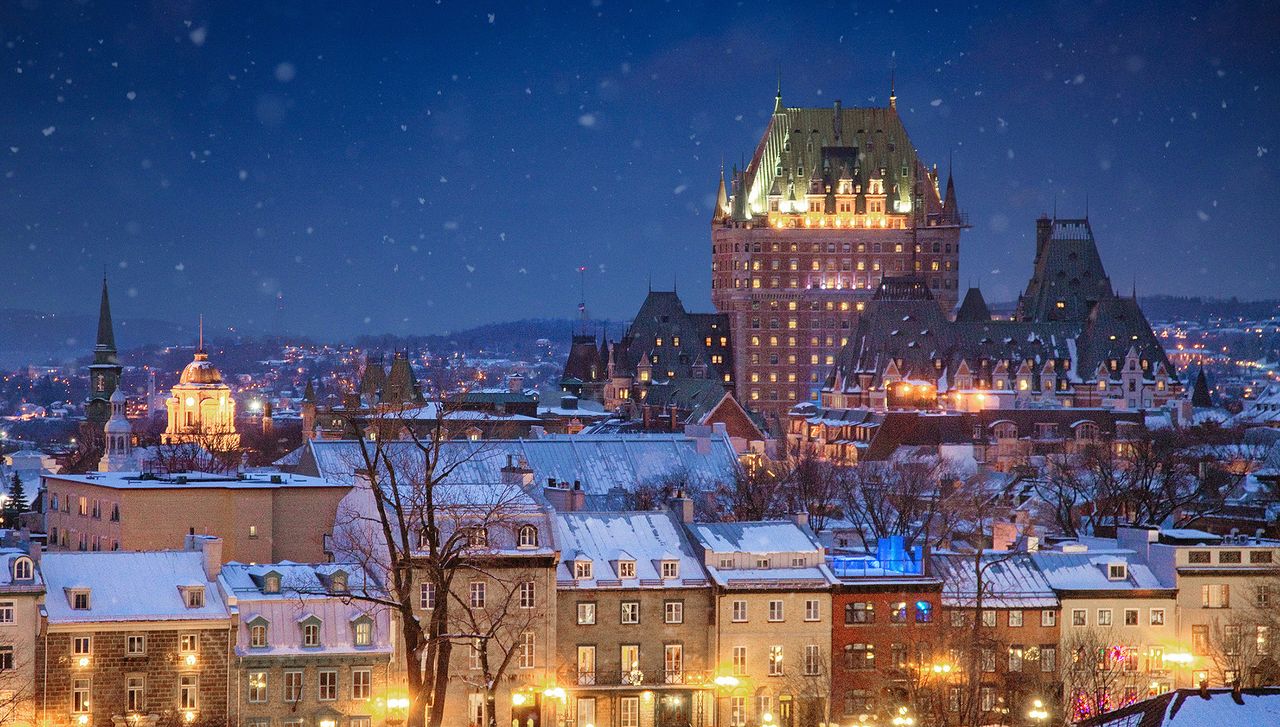  Château Frontenae in Québec, Kanada
