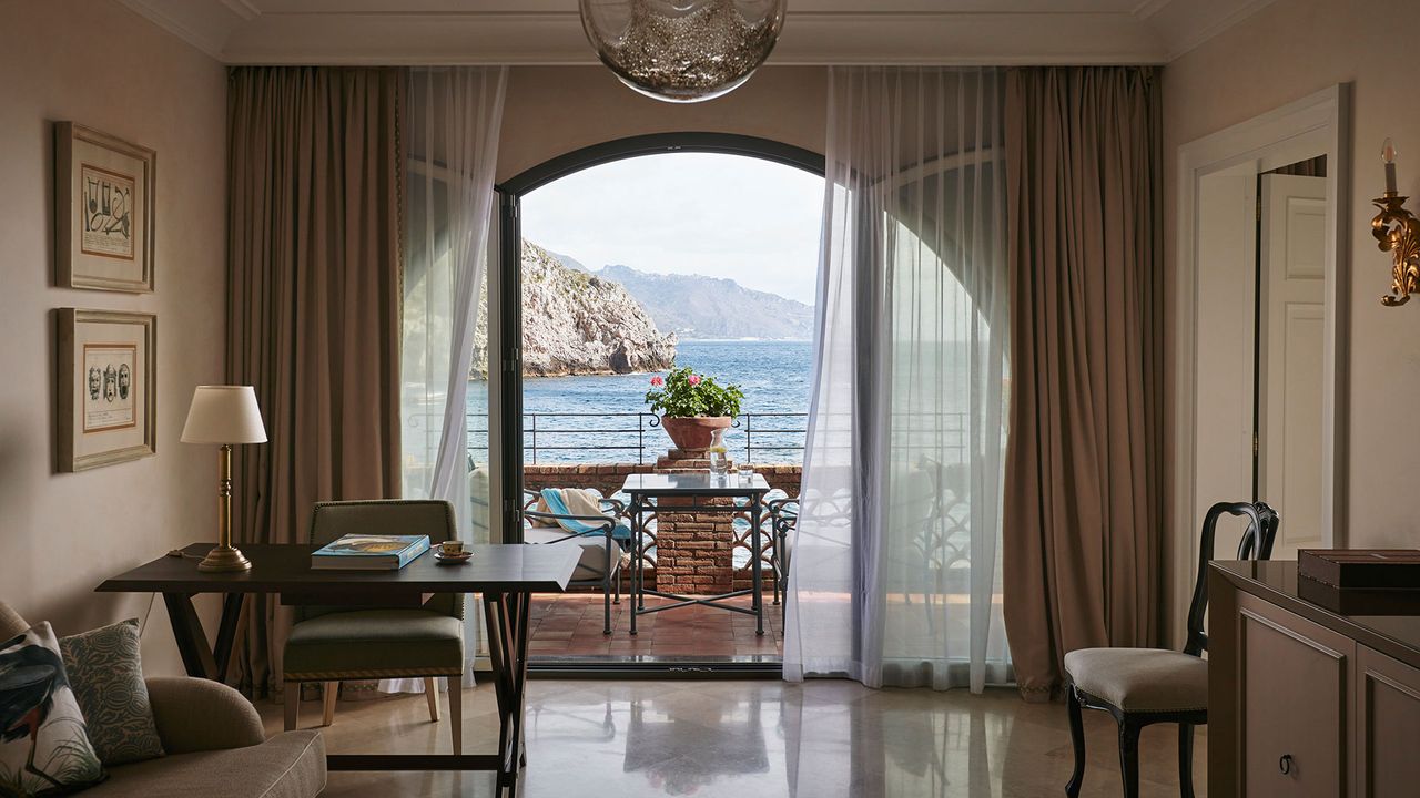 Suite der Villa Sant'Andrea in Taormina, Sizilien