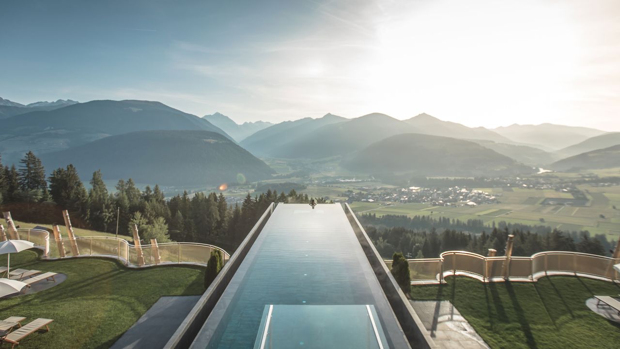 Skypool im Hubertus Hotel